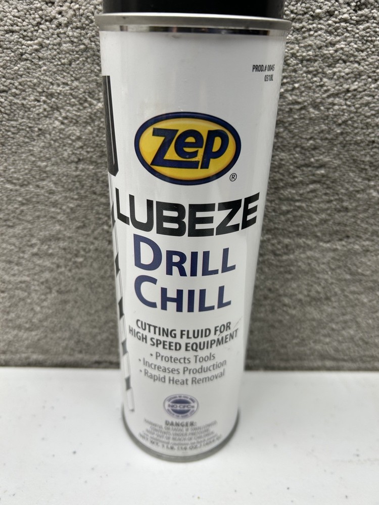 Zep Lubeze Drill Chill 16oz cutting fluid for high speed equipment