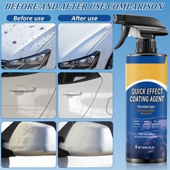 2PCS Quick Effect Car Coating Spray & Scratch Repair Wax Set