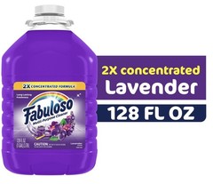 Fabuloso Lavender 2X Concentrated Multi-Purpose Cleaner, 128 oz (2-Pack)