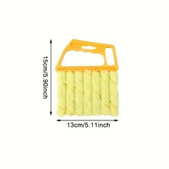 Blinds Cleaning Brush 7-Slot Duster for Window Blinds, Air Vent, Car & Home Dust