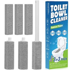 Pumice Stone Scrubber Toilet Bowl 6 Pcs Natural Heavy Duty Water Rings Grill