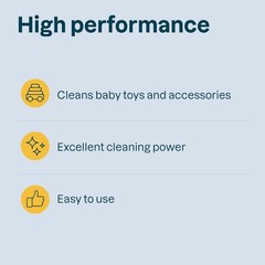 Gentle Multi-Surface Toy Cleaner Spray for Babies – 27.1 Fl Oz, Natural Formula