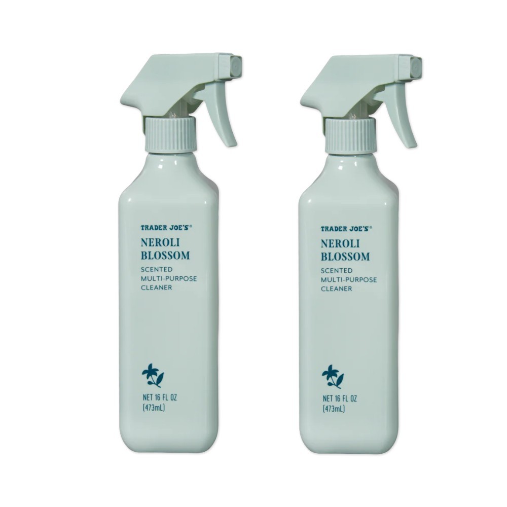 2 PACK Trader Joe’s Neroli Blossom Scented Multi-Purpose Cleaner 16 oz