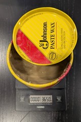 SC Johnson Paste Wax Original Formula more than 3/4 pound fresh old stock used