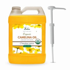 100% Pure Extra Virgin USDA Organic Unrefined Cold Pressed Camelina Seed Oil 1