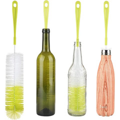 16” Long Bottle Brush Cleaner for Washing Wine/Beer/Sport Well/Thermos/Glass and