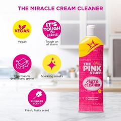 The Pink Stuff Cream Cleaner, 16.9oz Bottle – 23675 (2-PACK)
