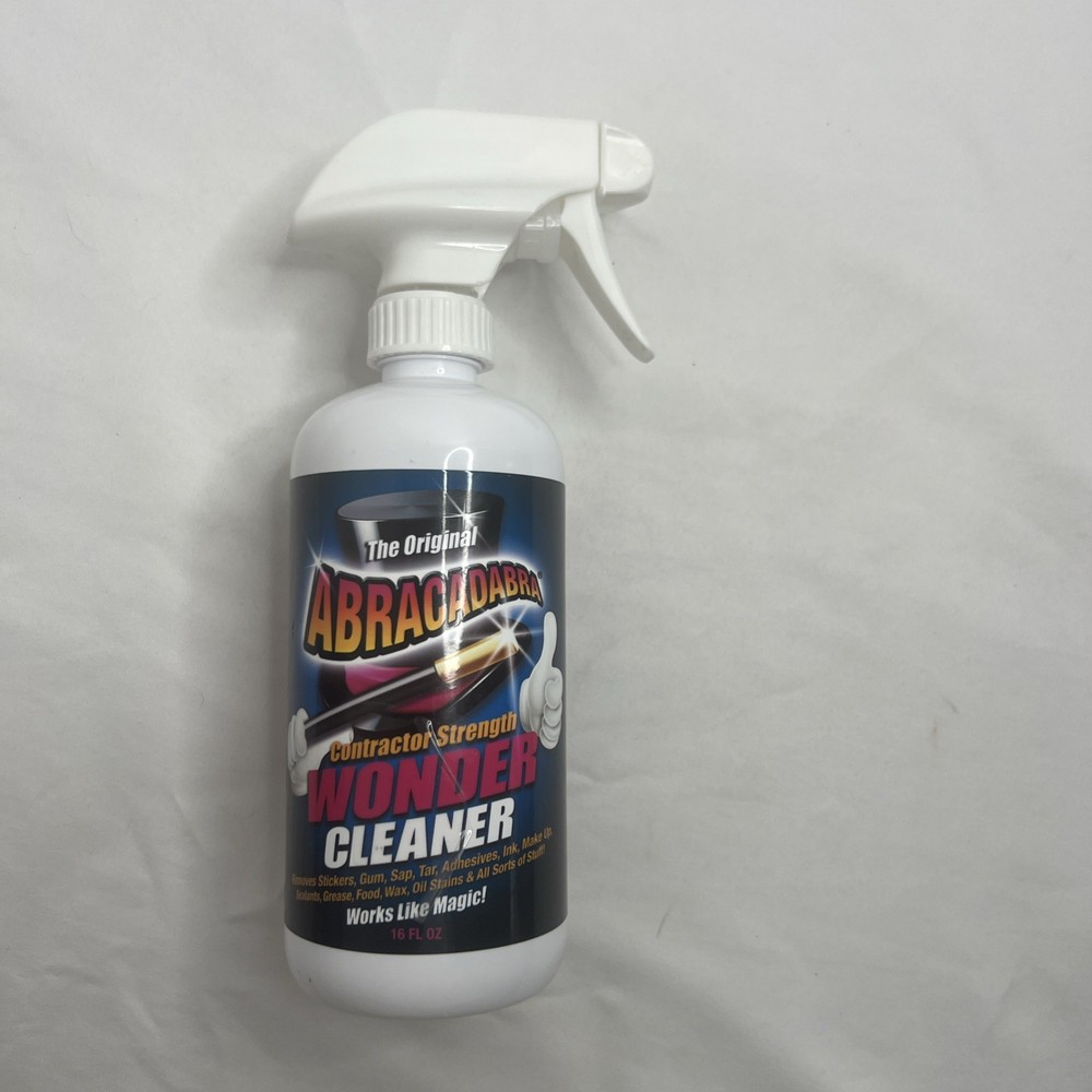 Abracadabra® Wonder Cleaner 16oz – Safe Adhesive, Tar & Sap Remover Made in USA