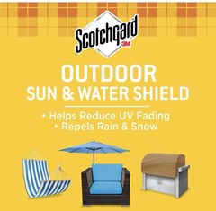 2 Pack Scotchgard Outdoor Water Shield, Water Repellent Spray for Outdoor 13 oz