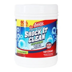 Professor Amos Shock It Clean Supreme Wipes 160 CT – Choose Your Scent-