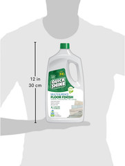 Quick Shine Multi-Surface Floor Finish 64 oz-4 Pk, Deep Rich Shine | Polish Rest