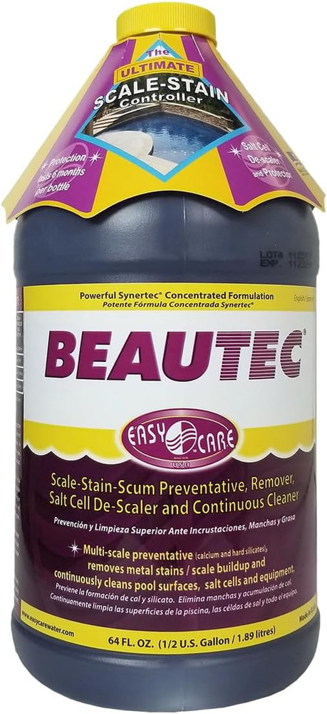 22064 Beautec Salt Cell and Tile Cleaner, 64 Oz. Bottle