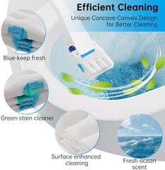 12 Pack Flushable Refills Compatible with Scrubbing Bubbles Toilet Bowl Brush…