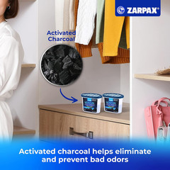 Moisture Absorber Activated Charcoal 10.5 Oz/300G | Removes Moisture, Damp, Humi