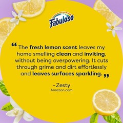Refreshing 2X Multi-Purpose Cleaner with Lemon Scent – 56 fl oz for All Surfaces