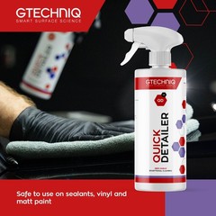 17 OZ Quick Detailer Spray Car Polish Removes Fingerprints Enhances Shine