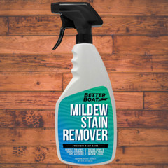 Better Boat Mildew Stain Remover Cleaner Seats Fabric Vinyl Mold Stain Removal
