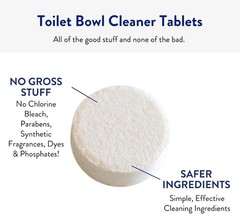 THE CLEAN PEOPLE Toilet Bowl Cleaner | Eco Friendly Toilet Bowl Cleaner Tablets