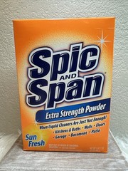 Spic and Span Extra Strength Powder SUN FRESH 27oz NEW FAST FREE SHIP
