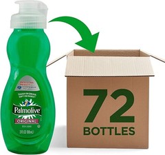 Dishwashing Liquid, Travel Dish Soap, Original Scent, Green, 3 Fluid Ounce Bo…