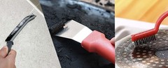 7 Pcs Multi-Purpose Crevice Cleaning Brush Tool for Stubborn Kitchen Grease