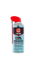 Window & Track Dry Lube RV Care Lubricant Spray 10 OZ Smart Straw RV Window