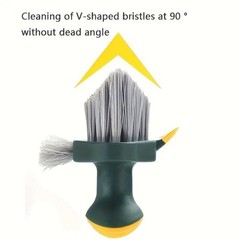 Scrub Brush, Heavy-Duty Scrub Brushes for Cleaning with Stiff Bristles Cleaning