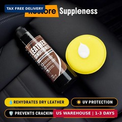 Car Leather Cleaner and Conditioner – pH Neutral, Non-Toxic & Non-Greasy – Gentl