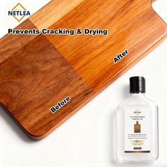 Mineral Oil – 8.5oz/250ml Food Grade Conditioner for Wood Cutting Board, Coun…