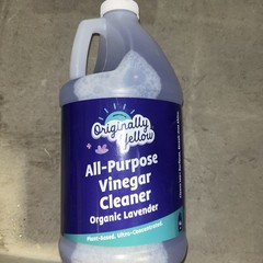 Originally Yellow Lavender Vinegar For Cleaning Purpose | USA Made All Purp