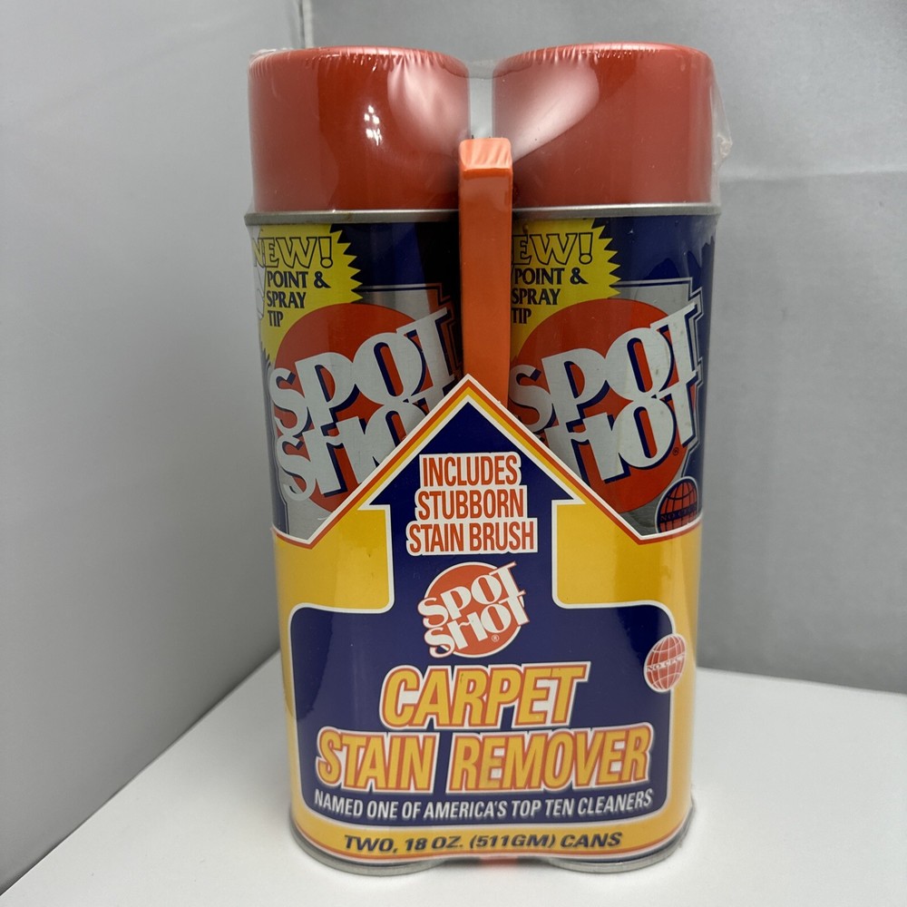 Spot Shot Professional Instant Carpet Stain Remover 2 Pack Of 18 Oz USA MADE