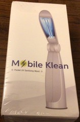 Mobile Klean Portable Sanitizing Wand-NIB.Sealed.For Any Hard Surface