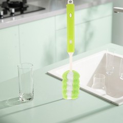 Handle Cup Brush Premium Sponge Glass Cup Mugs Bottles Cleaning (Random)