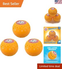 3-Pack Arm & Hammer Clean Burst Deodorizing Balls – Odor Eliminator for 60 Days