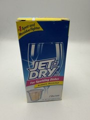 Discontinued Finish Rinse-Aid JET-DRY 2 Baskets SHINY DISHES Spot Film Lemon