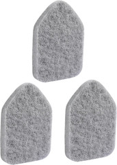 Scouring Pads 3 Pieces Suitable for Tub Tile Scrubber Brushes（Asin:B09Gf2Lsz8