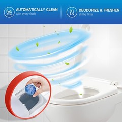Vacplus Automatic Toilet Bowl Cleaner Tablets Bathroom Toilet Tank Cleaner New