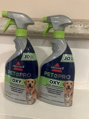(2-Pack) Bissell PET PRO Carpet Rug Upholstery PERMANENT STAIN & ODOR DESTROYER