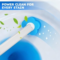 Disposable Brush 2 Pack- Each Bowl Brush with 10PCS Refills
