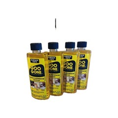 Lot Of 4 Goo Gone Goo And Adhesive Remover, 8 fl oz each