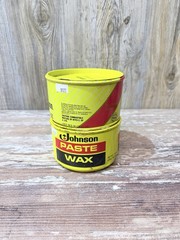 2 SC Johnson Paste Wax The Original Formula, 16 oz (1 lb) Discontinued 90% Full