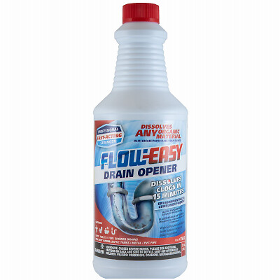 Flow-Easy FE32-6 Organic Drain Cleaner, 1-Qt. – Quantity 6
