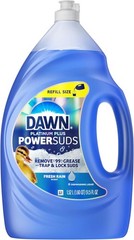 Liquid Dish Soap Fresh Rain Scent 51.5 oz. Refill
