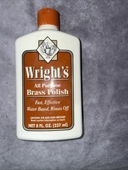 Wright’s All Purpose Brass Polish 8 fl oz 80% Full Copper Chrome Stainless Steel