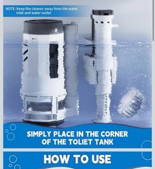 Toilet Bowl Cleaner Tablets, Automatic Toilet Tank Cleaner for Deodorizing & …