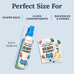 Messy Eater Stain Treater Spray 4oz Baby Stain Remover Food Grease Coffee Laundr
