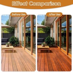 100% Pure Tung Oil Wood Sealer Food Safe Waterproof Finish for Outdoor Furniture