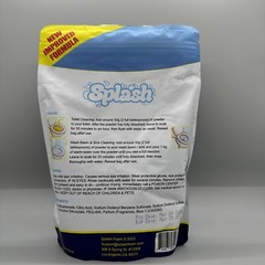 {M} NEW Splash Foam Self-Activating Toilet Cleaner Powder 12 oz NEW FORMULA