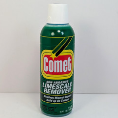 Comet Non-Abrasive Limescale Remover 1993 Vintage Squirt Bottle Italy 70% Full