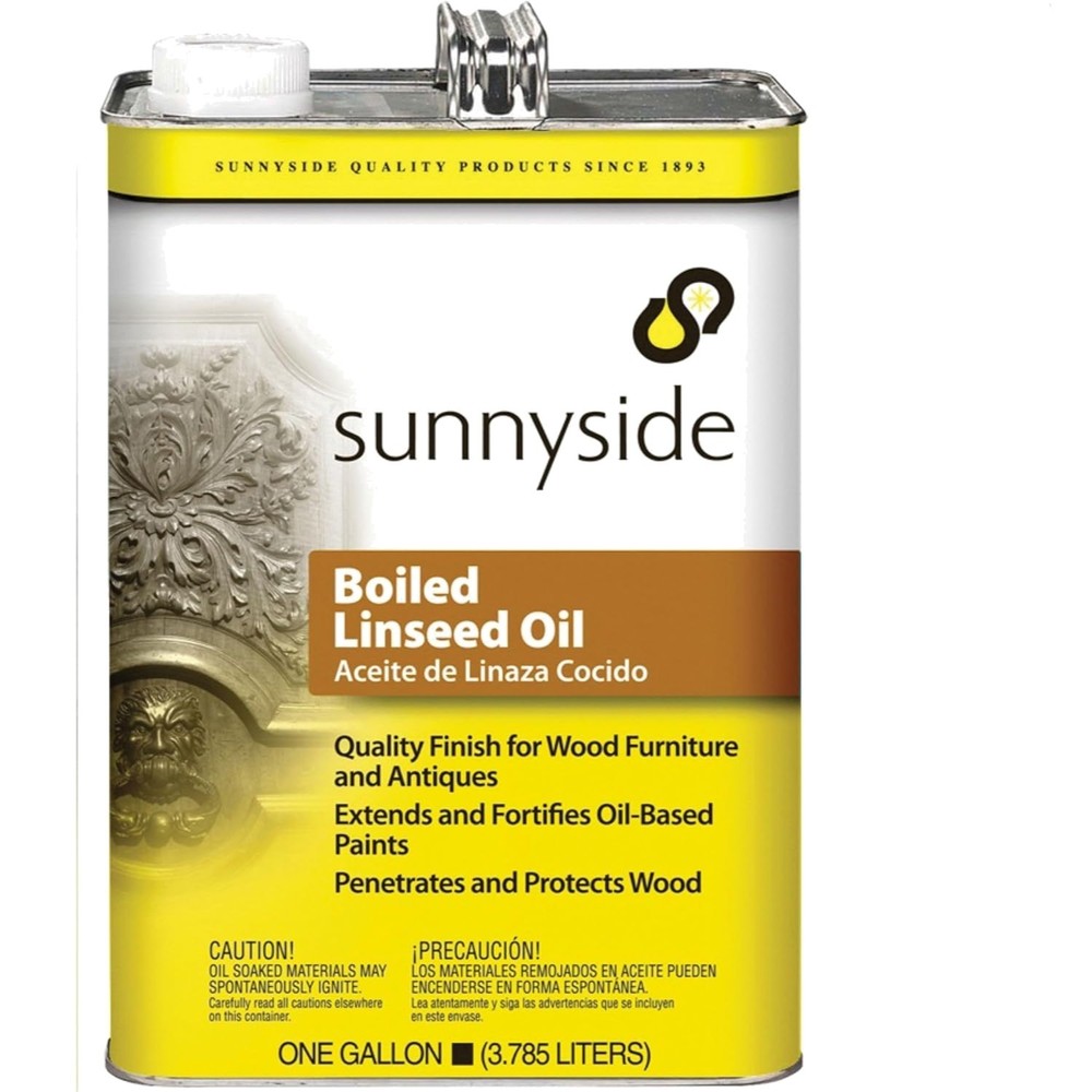 Boiled Linseed Oil, Gallon, 128 FL Oz